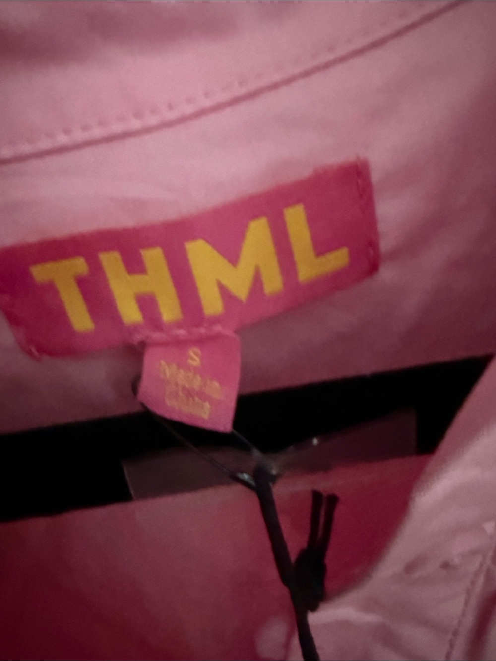THML Pink Logo Tag Shirt - Picture 3 of 5